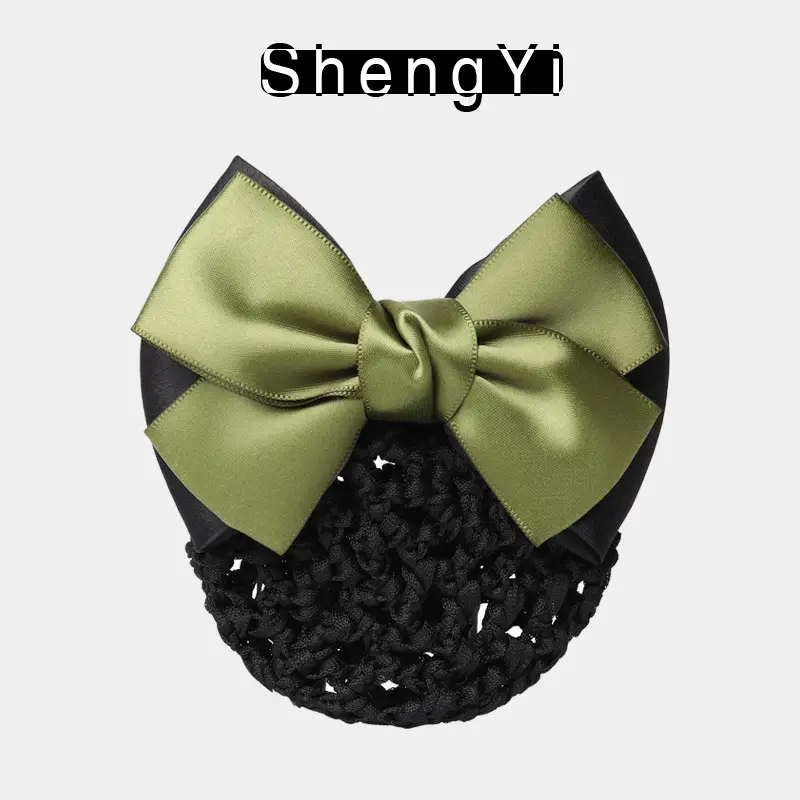 Professional Lady Net Hair Net with Bow for Nurses, Bankers, Hotel Clubs - Image 11
