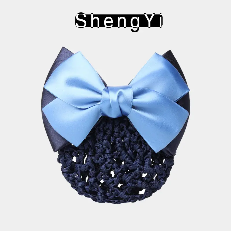 Professional Lady Net Hair Net with Bow for Nurses, Bankers, Hotel Clubs - Image 13