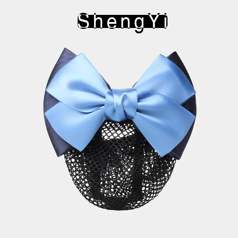 Professional Lady Net Hair Net with Bow for Nurses, Bankers, Hotel Clubs - Image 14