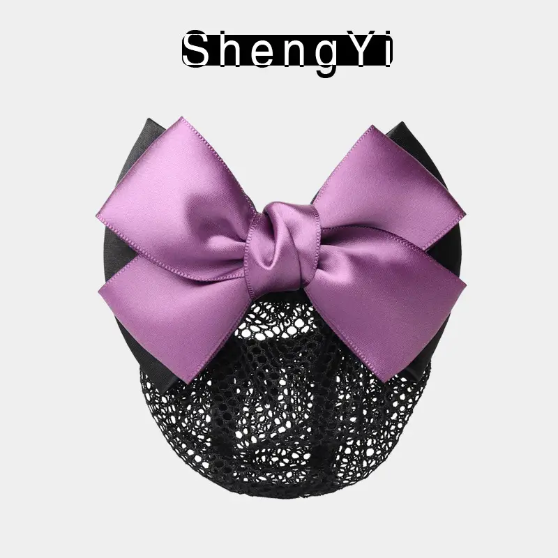 Professional Lady Net Hair Net with Bow for Nurses, Bankers, Hotel Clubs - Image 16