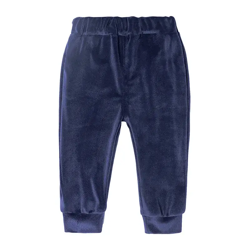 2025 Kids Velvet Hoodie Pants Set Black Korean Style - Image 22