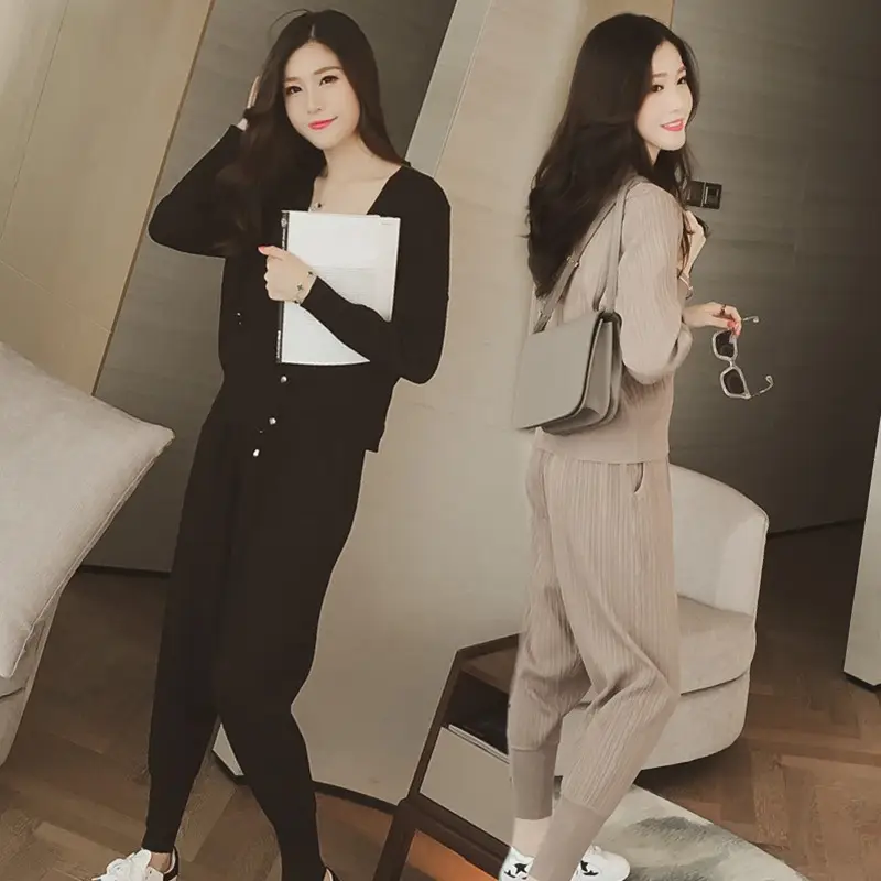 2026 Plus Size Women's 2-Piece Slimming Casual Suit - Image 4