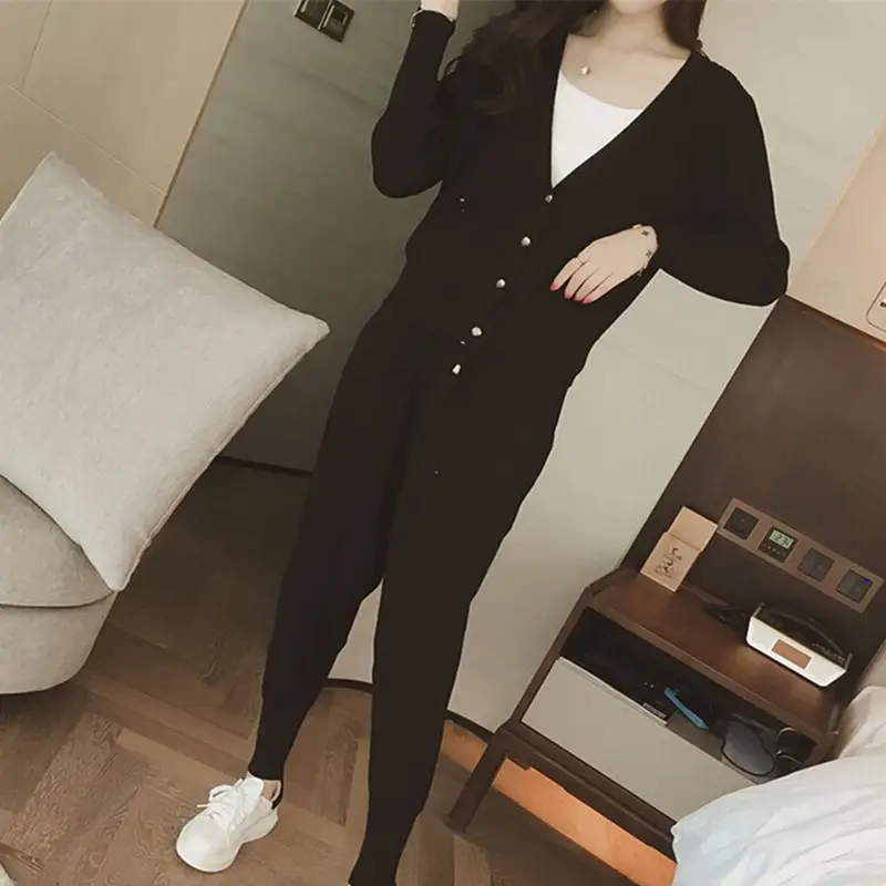 2026 Plus Size Women's 2-Piece Slimming Casual Suit - Image 5