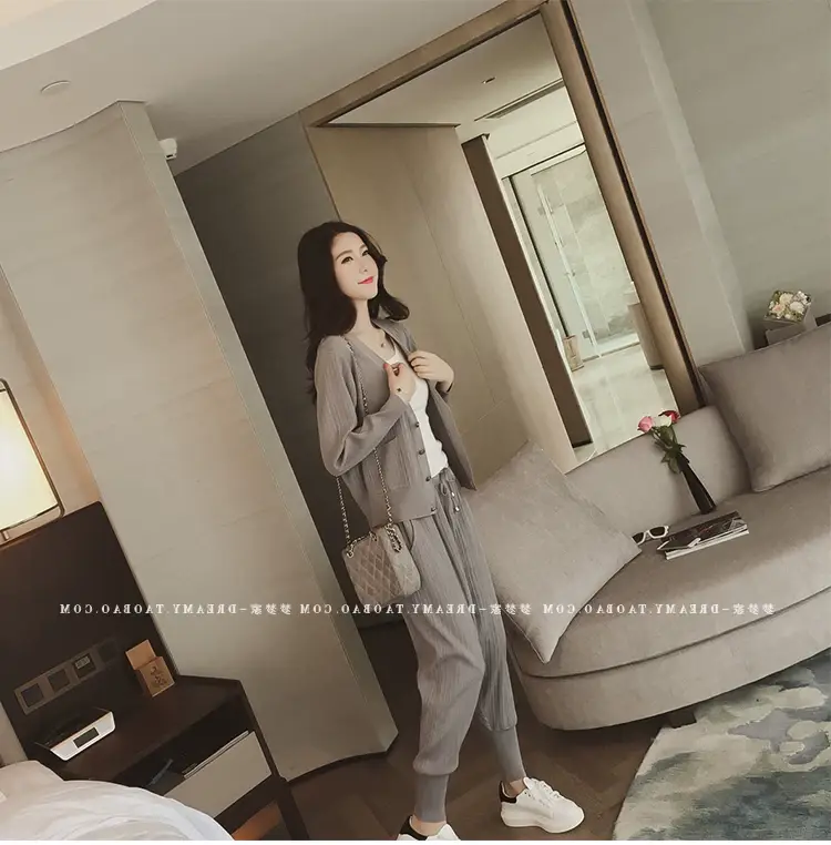 2026 Plus Size Women's 2-Piece Slimming Casual Suit — feature 5