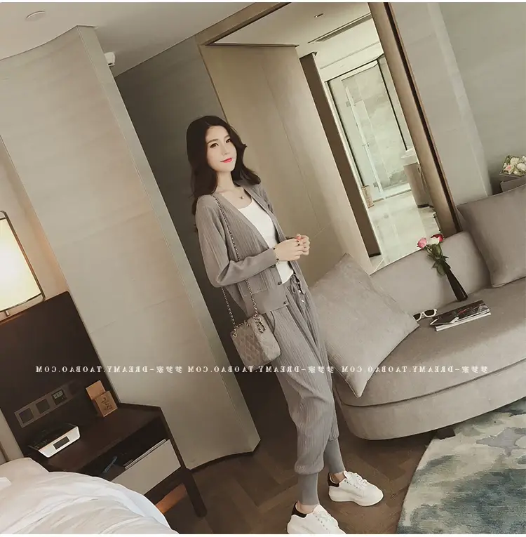 2026 Plus Size Women's 2-Piece Slimming Casual Suit — feature 6