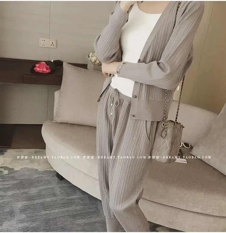 2026 Plus Size Women's 2-Piece Slimming Casual Suit — feature 9