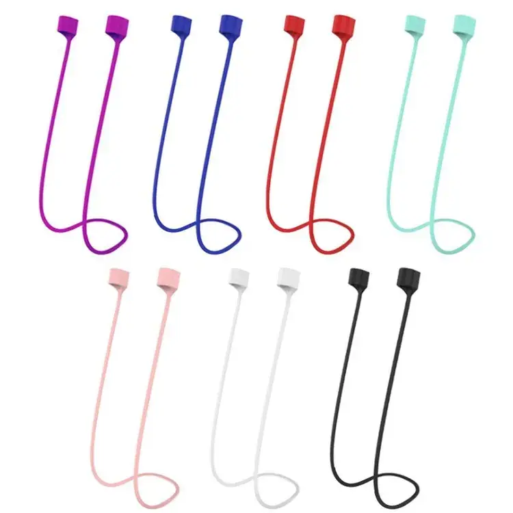 55cm Silicone Anti-Lost Headset Lanyard Hot Sale - Image 9
