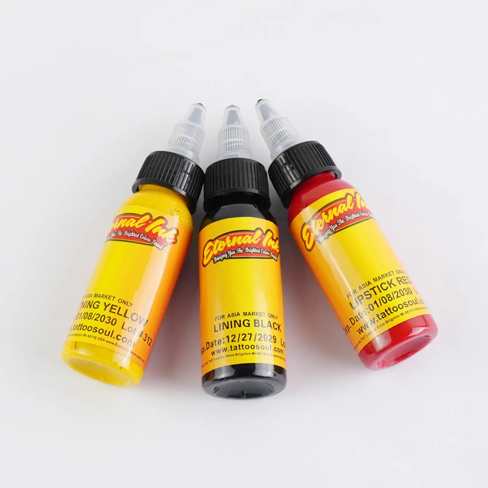 30ml Tattoo Pigment 16 Color Suit Practice Set