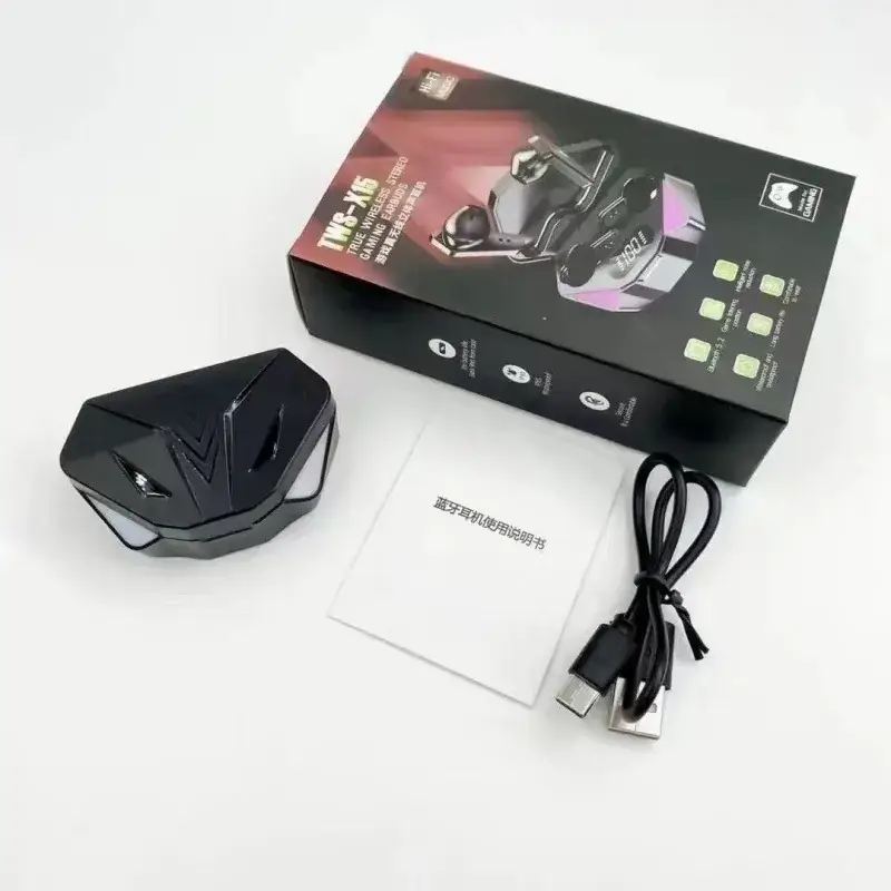 X15 Wireless Gaming Bluetooth Headset Black - Image 2