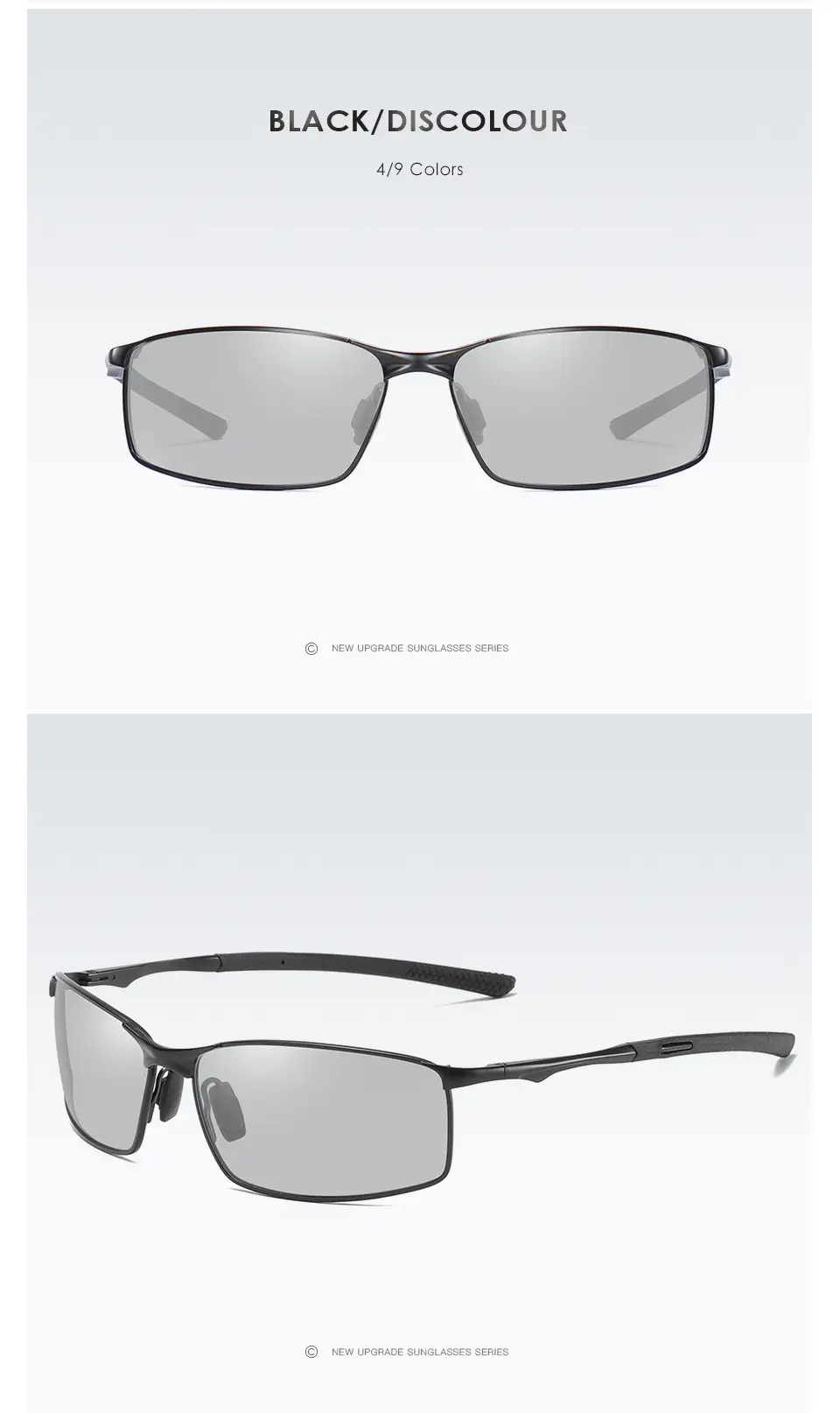 Men Polarized Sunglasses Yellow Night Vision Mirror — feature 17
