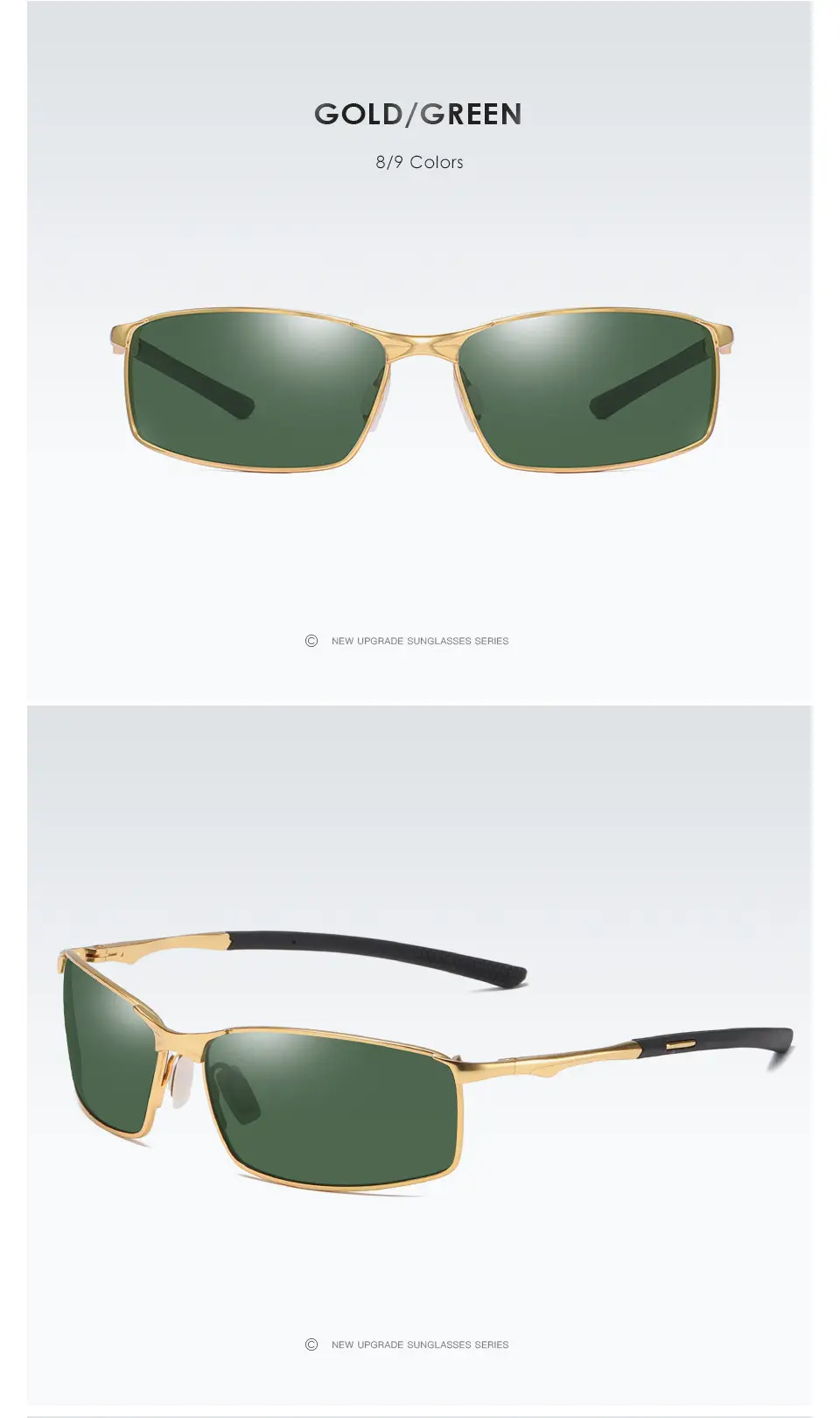 Men Polarized Sunglasses Yellow Night Vision Mirror — feature 21