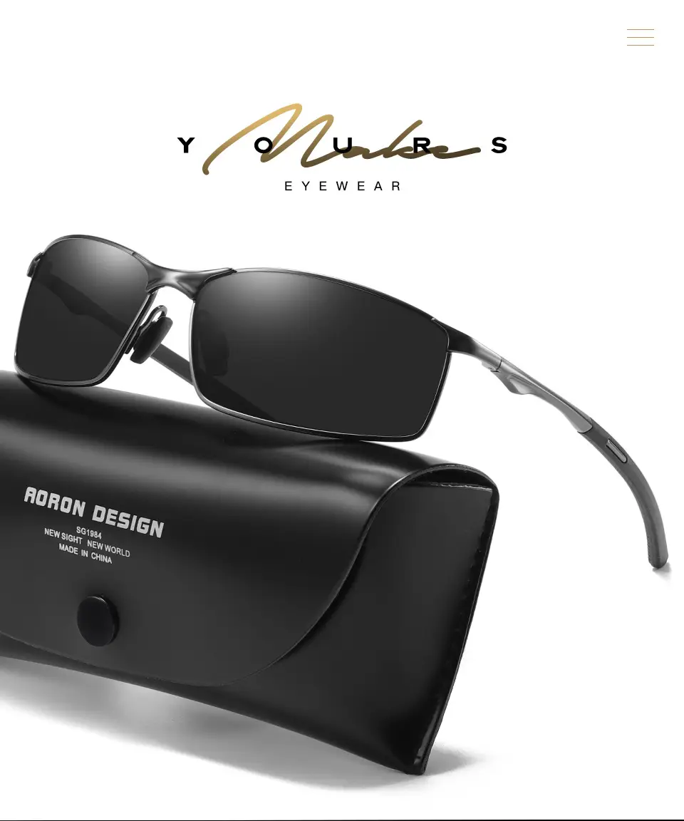 Men Polarized Sunglasses Yellow Night Vision Mirror — feature 6