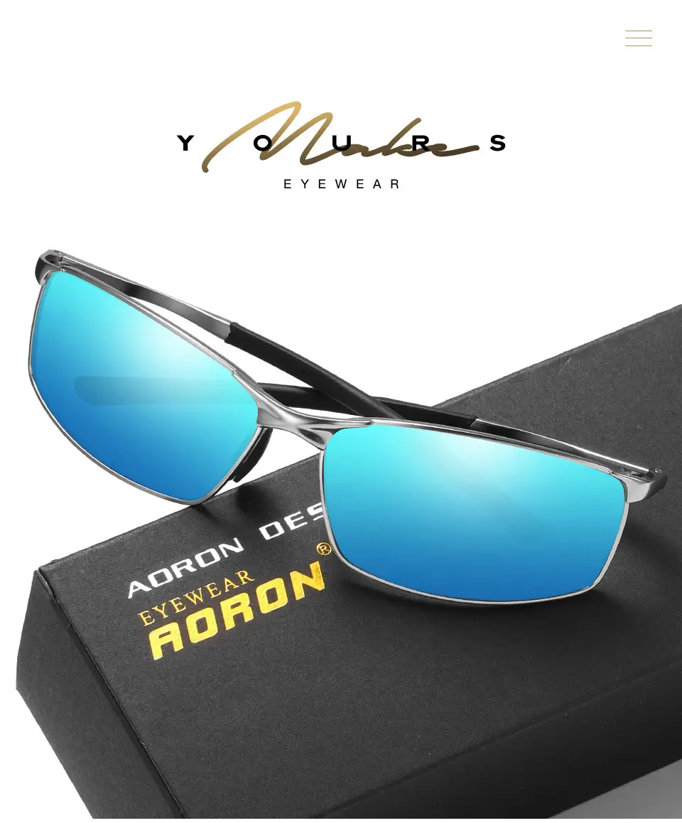 Men Polarized Sunglasses Yellow Night Vision Mirror — feature 7