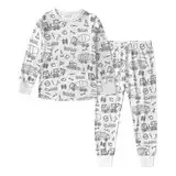 Blue Hooded Sweatshirt Set for Boys Autumn Wear — feature 25