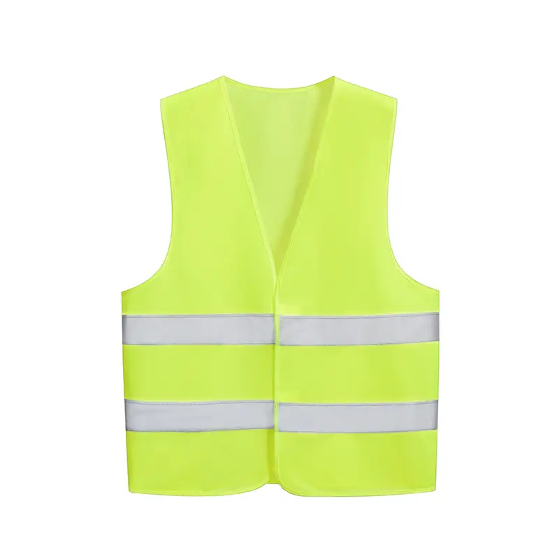 Reflective Safety Vest Yellow Volcano Style for Adults - Image 7