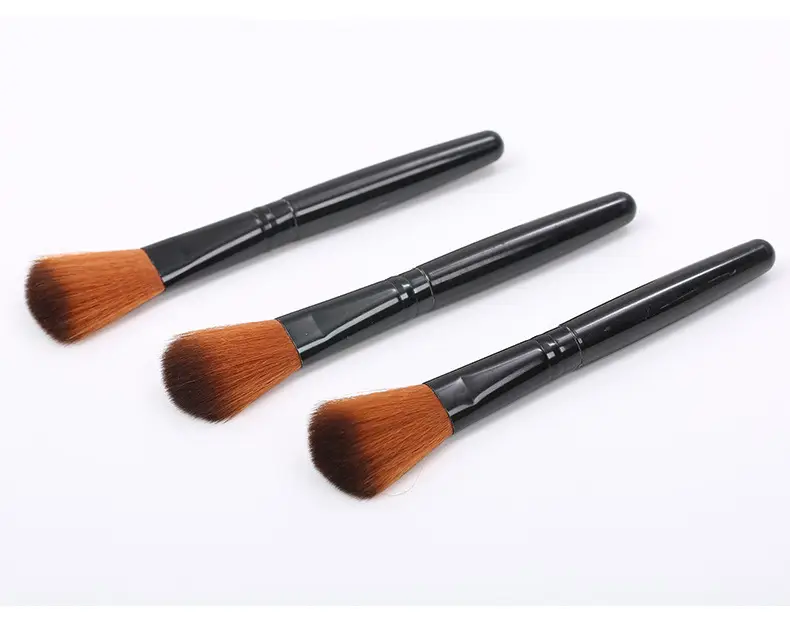 Factory Wholesale Makeup Brush Fiber Bristles Foundation Brush — feature 10