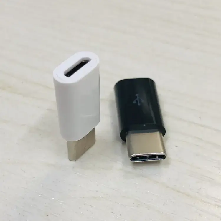 TYPE-C Phone Adapter with Micro USB V8 Female Charging