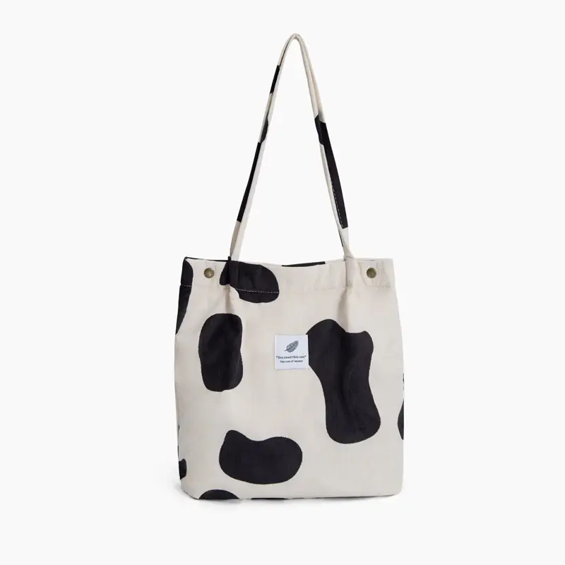 Canvas Women's Large Capacity Tote Bag Art Academy Style