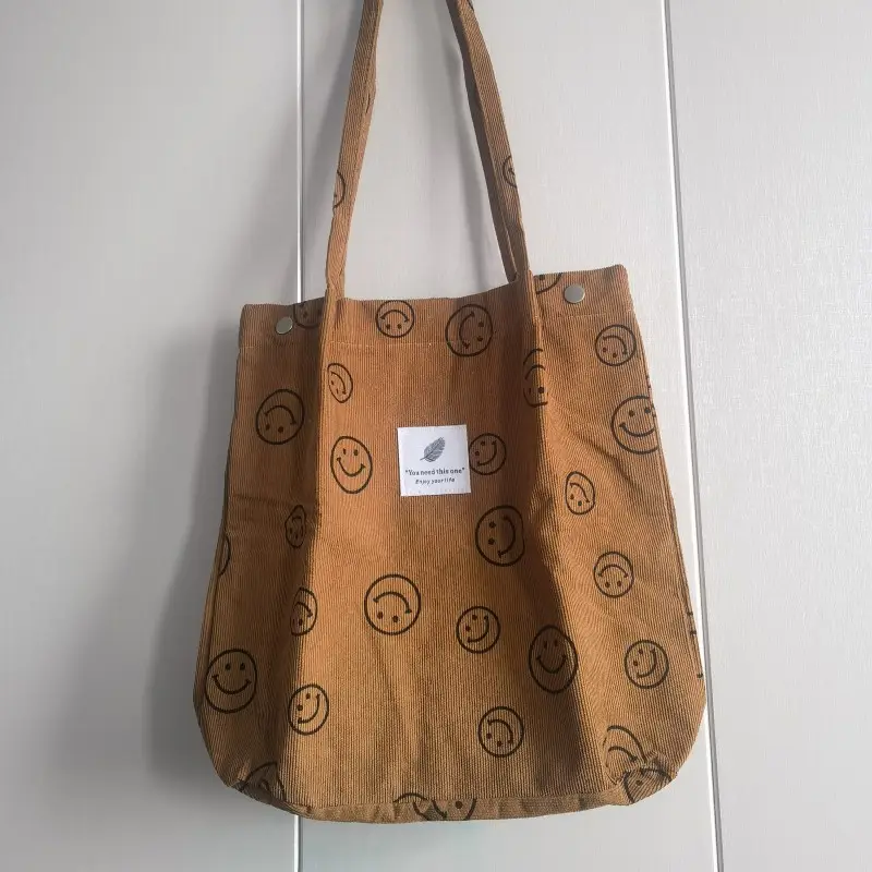 Canvas Women's Large Capacity Tote Bag Art Academy Style