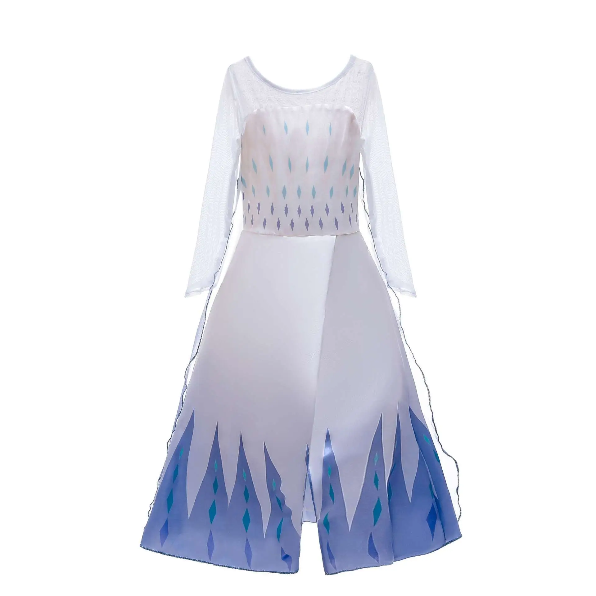 Blue Frozen Princess Dress for Girls One Piece Delivery - Image 10