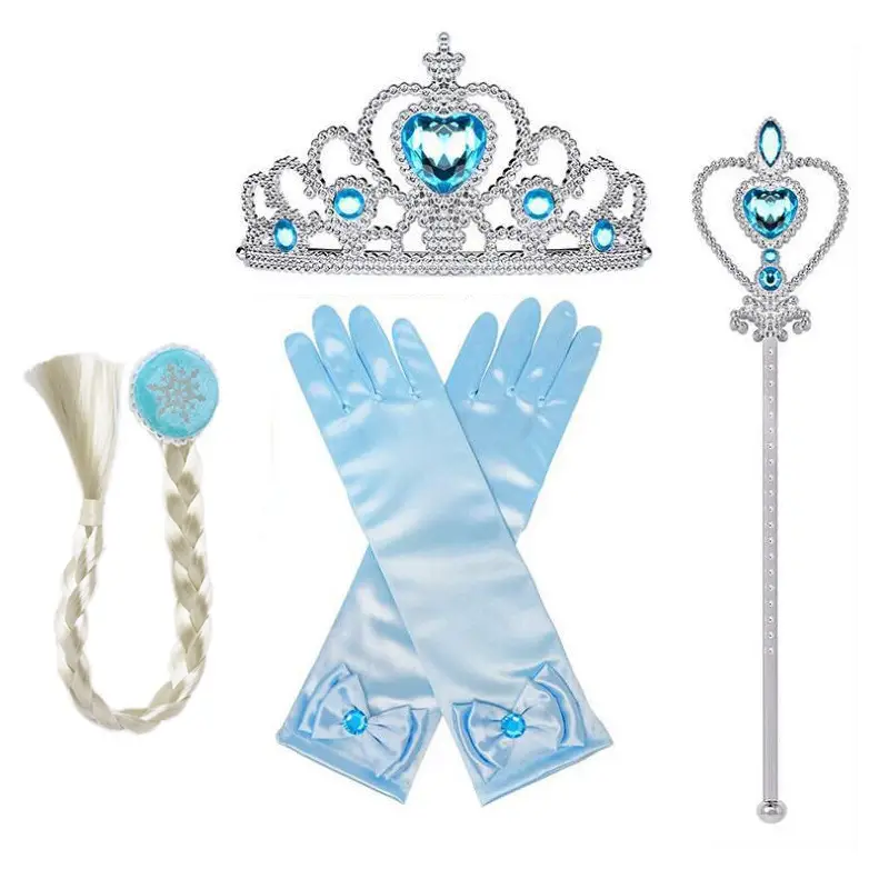 Blue Frozen Princess Dress for Girls One Piece Delivery - Image 4