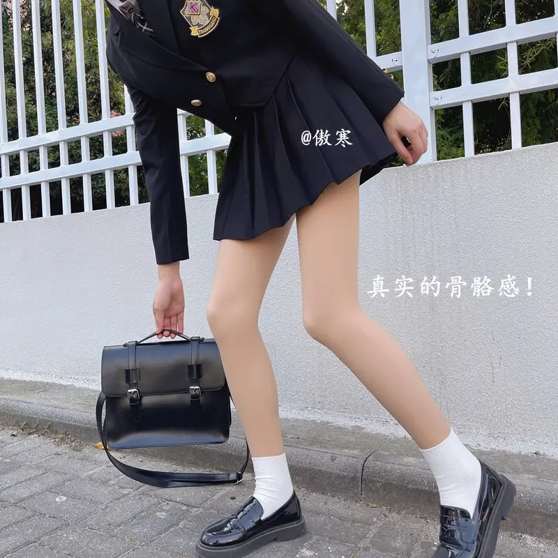 Upgraded Aohan Bare Legs Naked Feeling 720 Needle Super Thick Velvet Any Cut Double Layer Anti-Snatch Pantyhose - Image 6