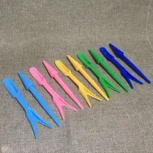 Colorful Plastic Handle Small Shovel Rake Gardening Tools Mini Three-piece Set Fleshy Potted Plant Garden Planting Tools — feature 29