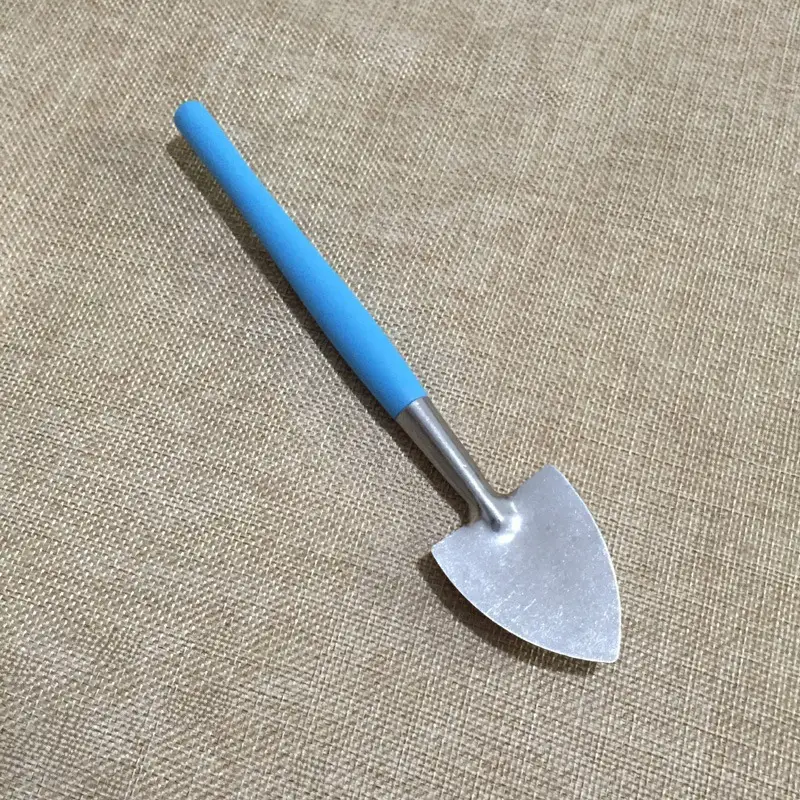 Colorful Plastic Handle Small Shovel Rake Gardening Tools Mini Three-piece Set Fleshy Potted Plant Garden Planting Tools