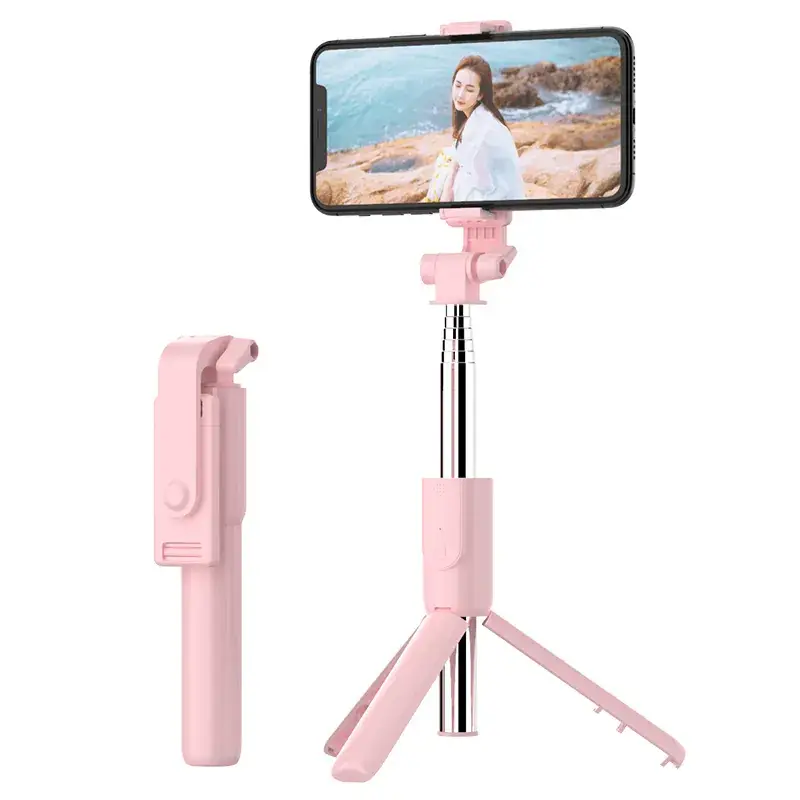 Wireless Bluetooth Selfie Stick with 360° Rotating Fill Light - Image 24