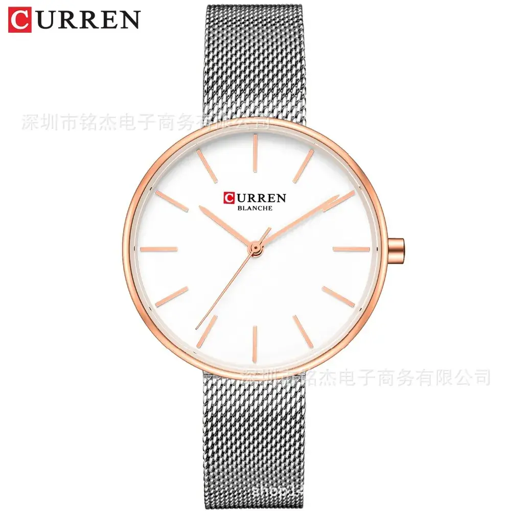 Women's Casual Quartz Watch with Mesh Band - Image 5