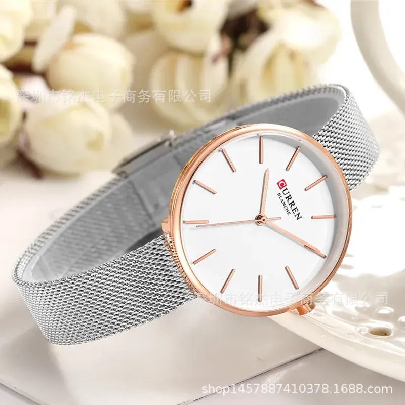 Women's Casual Quartz Watch with Mesh Band - Image 6