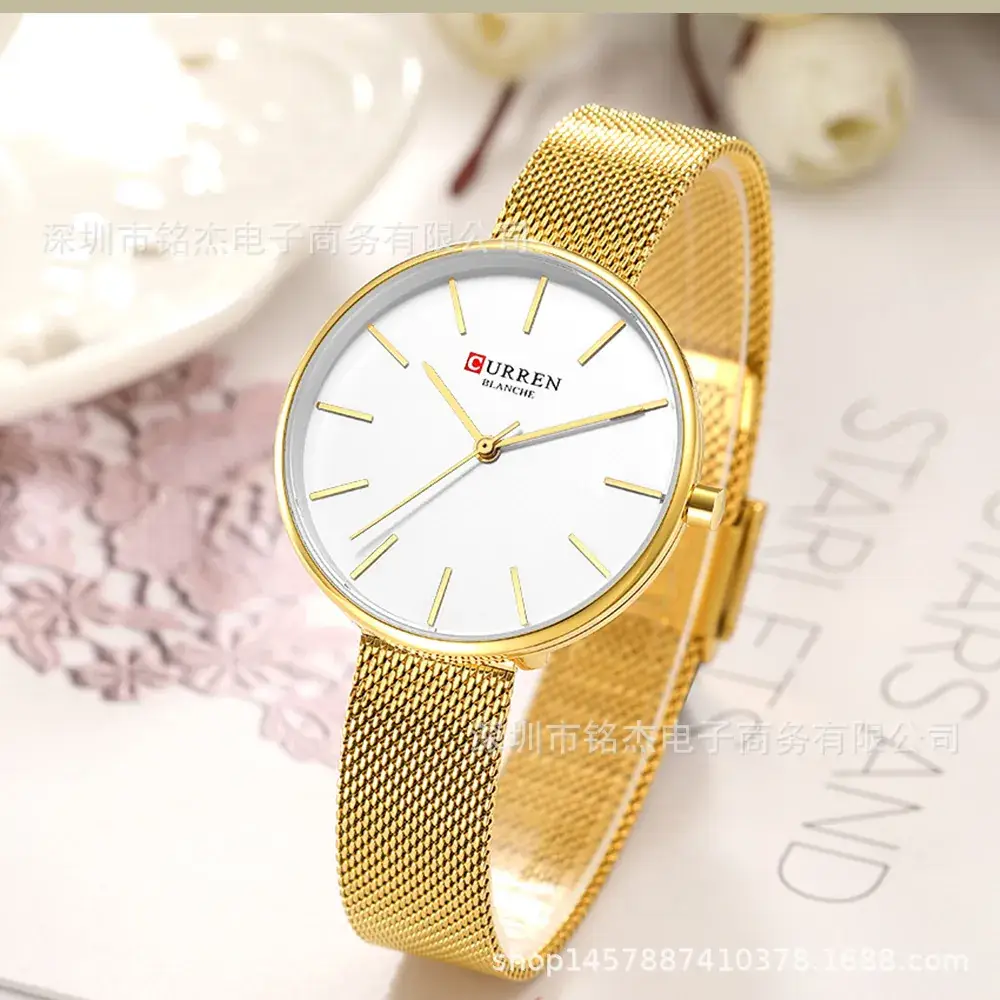 Women's Casual Quartz Watch with Mesh Band - Image 7