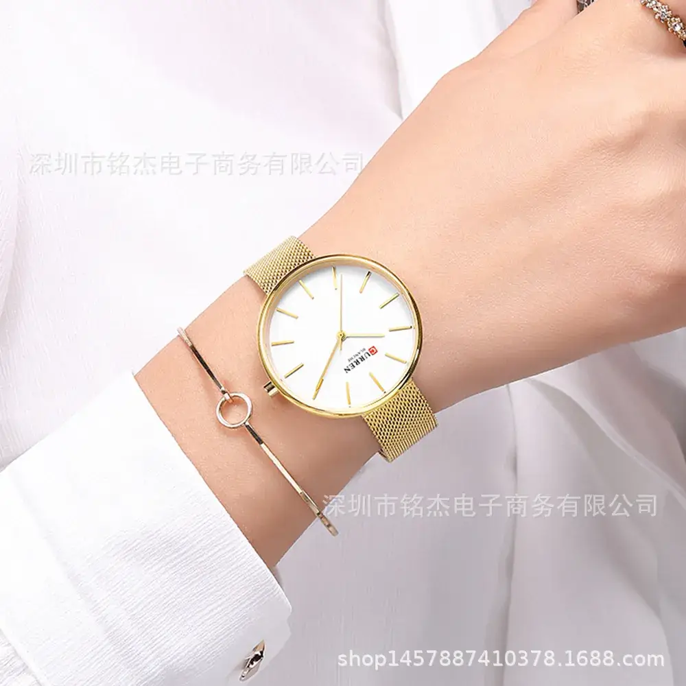 Women's Casual Quartz Watch with Mesh Band - Image 8
