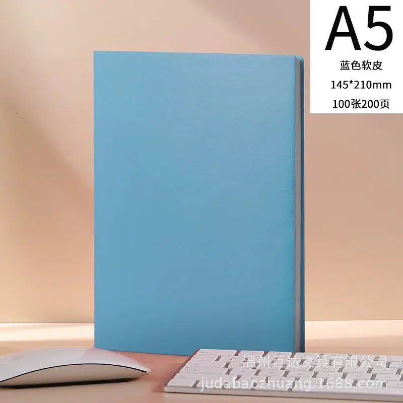 A5 Leather Diary with Buckle & Pen - Image 23