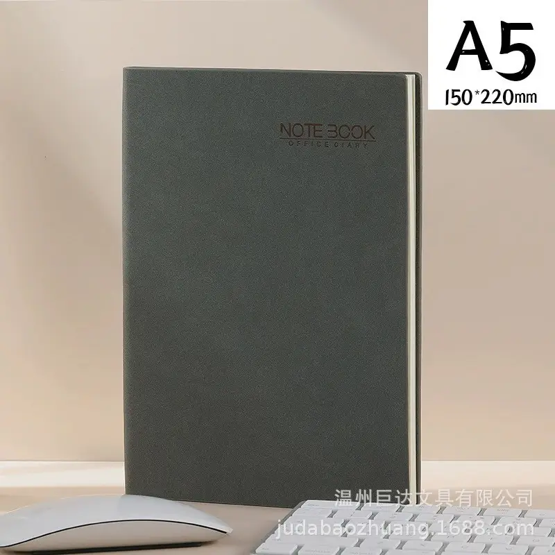 A5 Leather Diary with Buckle & Pen - Image 28