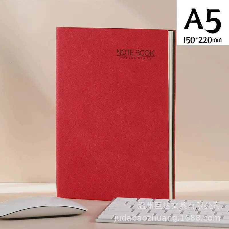A5 Leather Diary with Buckle & Pen - Image 29
