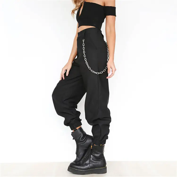 2021 Hot Selling Green Loose Skinny Harem Pants - Image 7