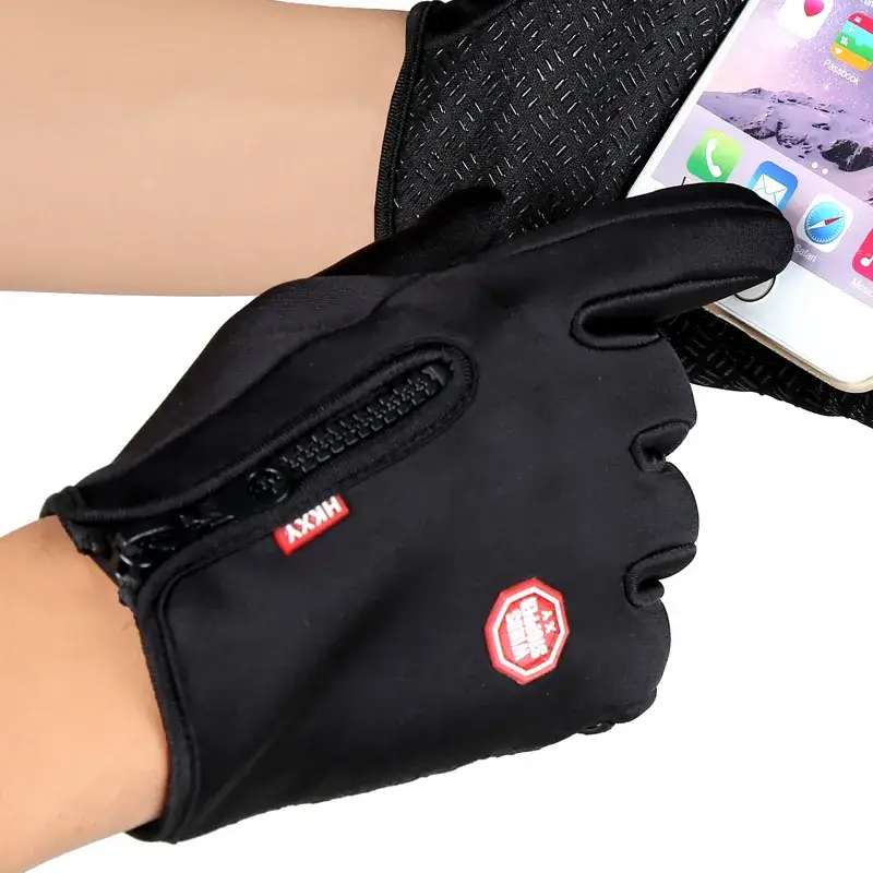Winter Touch Screen Gloves for Men Women Fleece Windproof Warm - Image 5