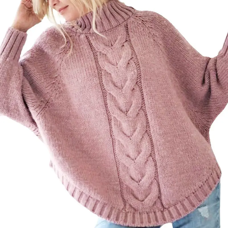 Yellow Turtleneck Sweater Plus Size Knit 2025 - Image 8