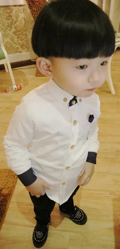 Children Korean Style Long Sleeve Shirts 2025 Spring Autumn — feature 4