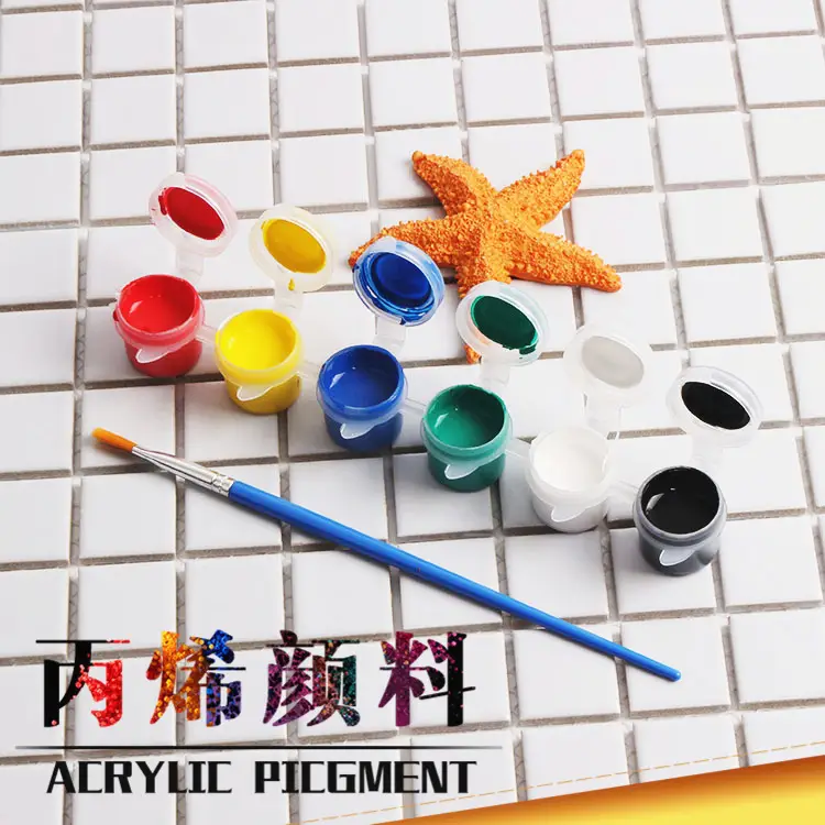 Children Acrylic Paint Set with Brushes — feature 10