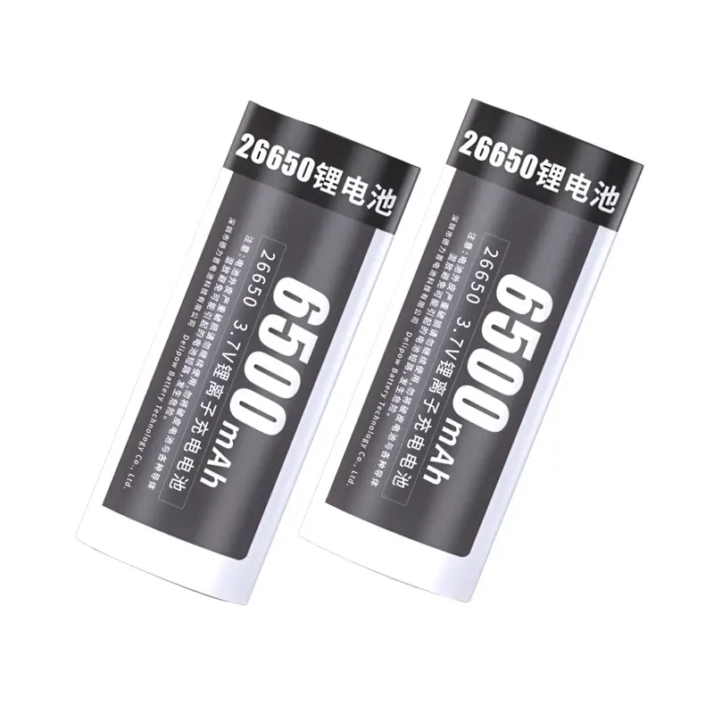 Delip 26650 lithium battery high capacity battery rechargeable 3.7V flashlight 26650 battery large mAh