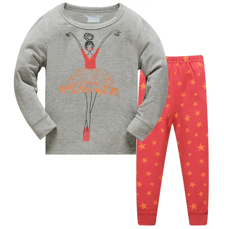 Cotton Lycra Stretch Pajamas for Boys Girls 6-12 Months - Image 6