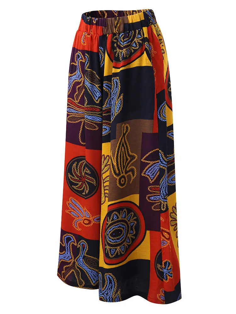Autumn 2023 Printed Loose Pants for Women - Image 3