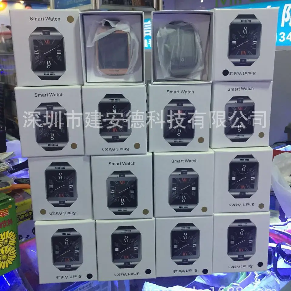 Foreign trade cross-border hot selling Q18 smart watch curved screen touch screen SMS multi-function Bluetooth adult smart watch