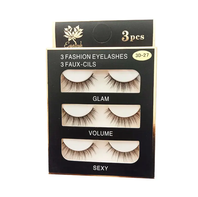 3D False Eyelashes 07 Material Soft Nude Makeup - Image 5
