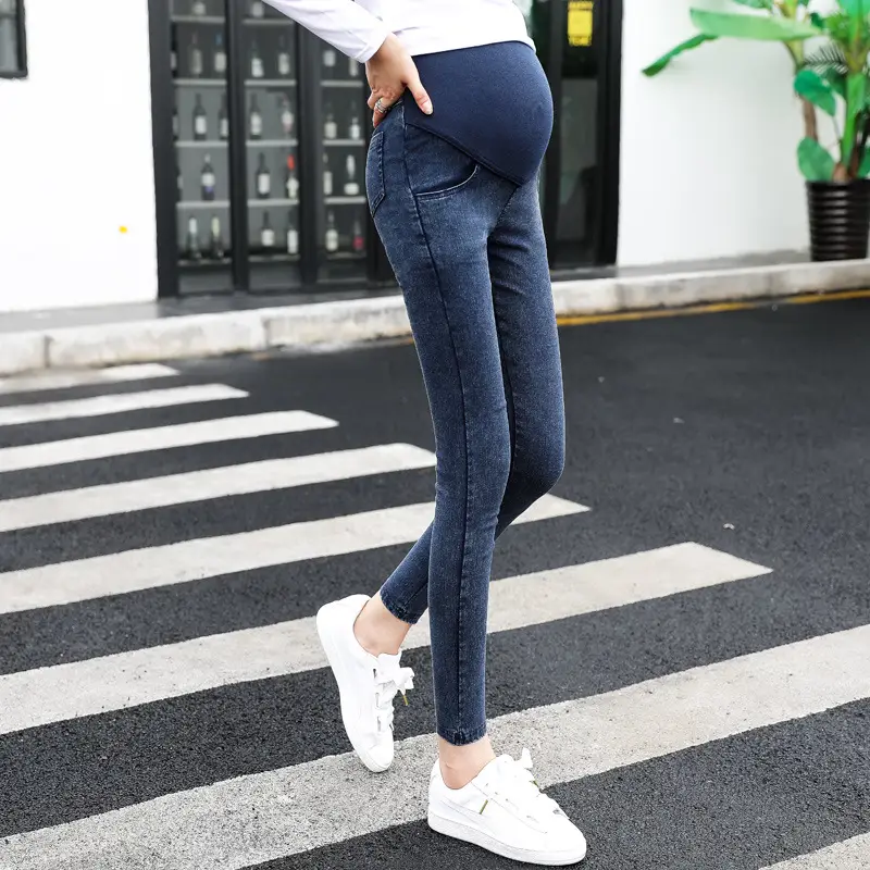 Pregnant Women's Jeans Pants 2024 Spring New