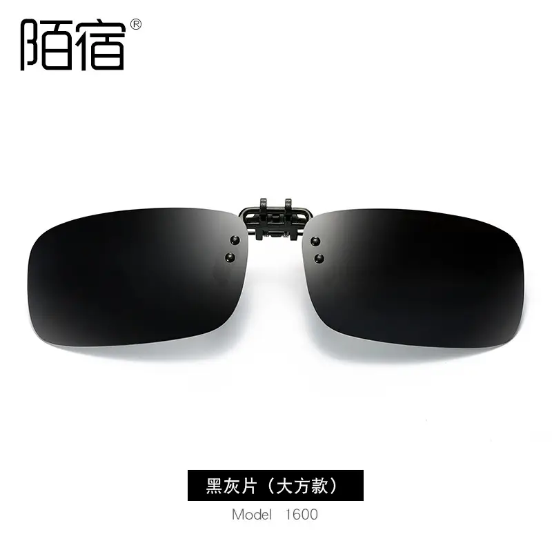 Clip Sunglasses Myopia Driving Driver Night Vision Polarized