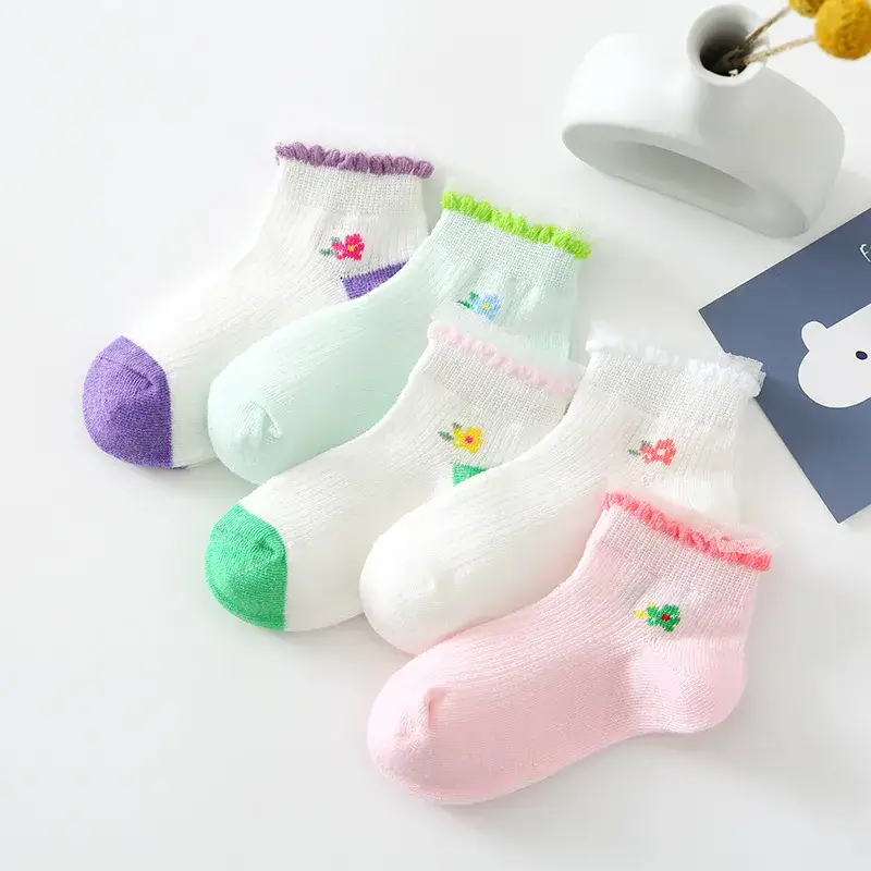 2025 Spring Socks 0-12 Yrs Cotton Baby Socks - Image 15