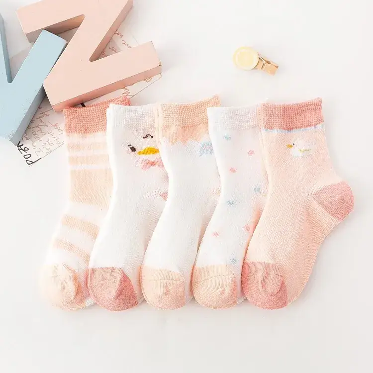 2025 Spring Socks 0-12 Yrs Cotton Baby Socks - Image 27